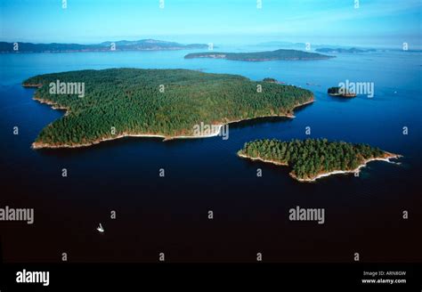 Gulf Islands Portland Island British Columbia Canada Stock Photo Alamy