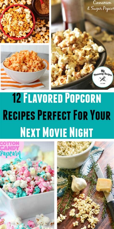 12 flavored popcorn recipes perfect for your next movie night my heavenly recipes
