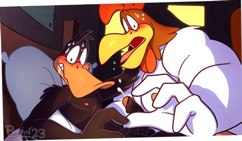 Rule 34 Caught Caught In The Act Cum Cumming Daffy Duck Drool Drool