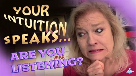 Listening To Your Intuition Youtube
