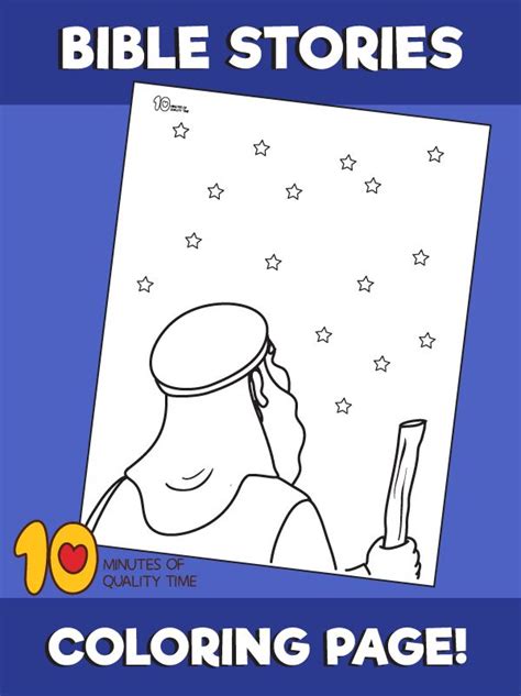 God is the master of promises and abram spent many years faithfully trusting that god would keep the promises he made. Abraham and the Promise Coloring Page | Bible activities ...