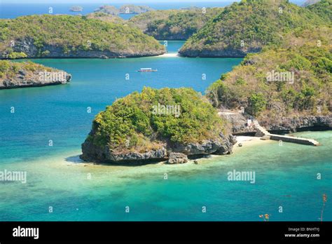 Philippines Asia Luzon Lingayen Gulf Island West Coast Hundred Stock