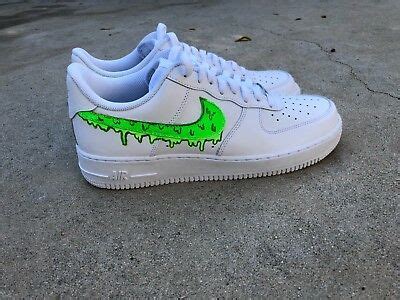 Nike women's air force 1 flyknit low basketball shoes. NIKE AIR FORCE 1 custom (drippy) size 11 - $140.00 | PicClick