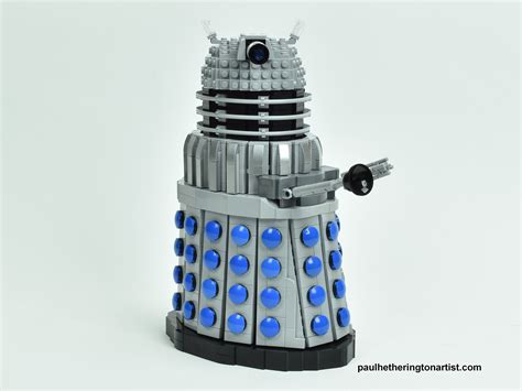 Custom Doctor Who Dalek Made With Lego Brand Bricks Etsy Singapore