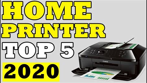 Top 05 Best Home Printers For 2020 Youtube