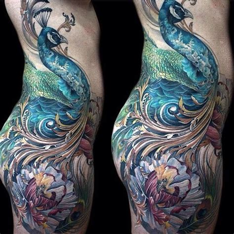 Absolutely Eye Catching Peacock Tattoo Designs Youll Love To Get
