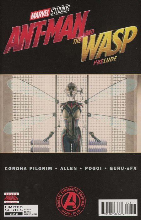 Marvel S Ant Man And The Wasp Prelude Marvel Comics Comic Book