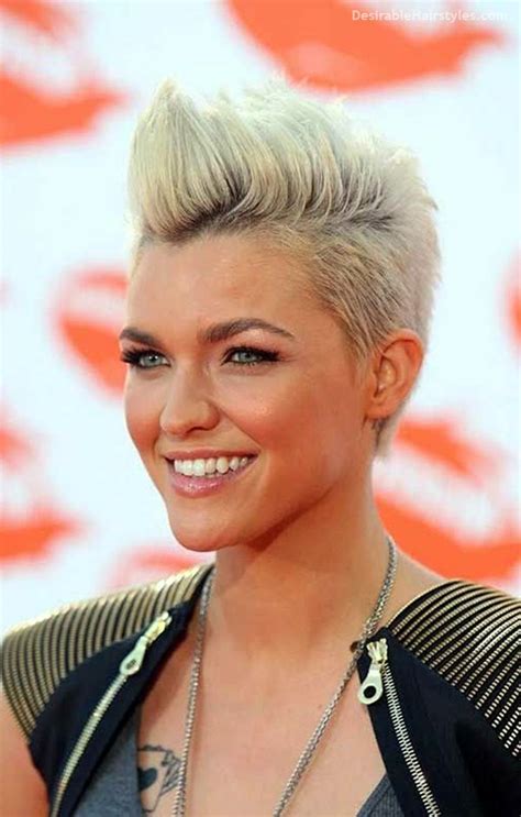 45 short punk hairstyles and haircuts that have spark to rock short short punk hair mohawk