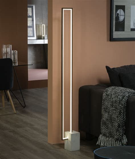 Opt for a combination of floor, hanging, and table lamps. LED Tall Floor Lamp - Angular and Ultra Modern