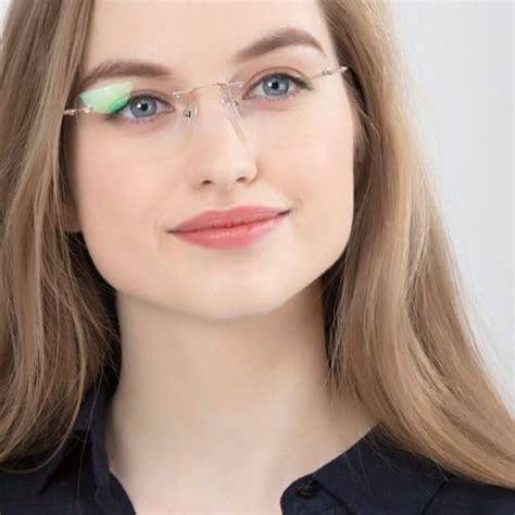 Rimless Glasses Frameless Glasses For Womens Celebrities With