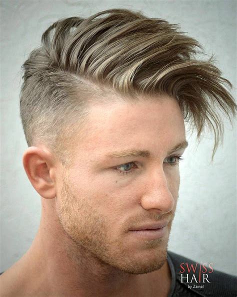 10 Smart Hairstyles For Men With Long Hair Faded On Sides