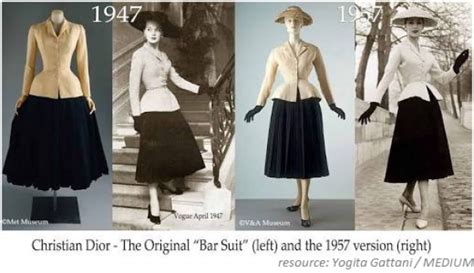 A Small History Of The New Look By Dior Design And Fashion Blog