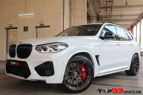 Bmw X3 G01 White Bc Forged Eh182 Wheel Wheel Front