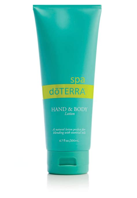 Doterra Spa Hand And Body Lotion Dōterra Essential Oils