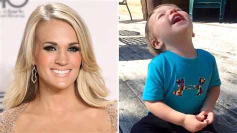 Carrie Underwood Shares Super Cute Pic Of Son Isaiah I Dont Deserve