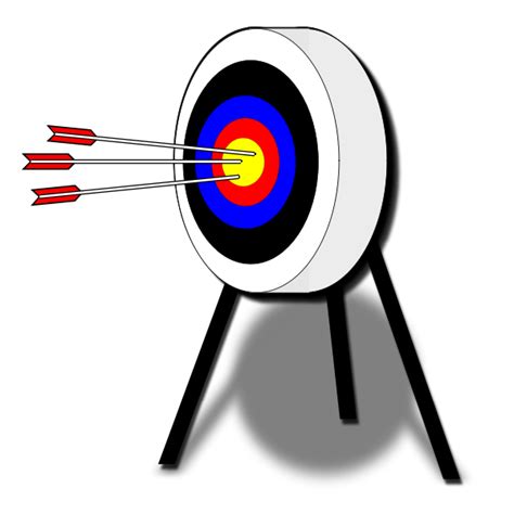 Vector Image Of Target With Arrows Free Svg