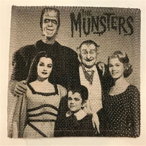 The Munsters Linen Patch The Munsters Patches Linen