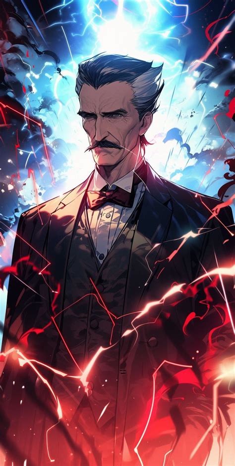 Nikola Tesla Em 2023 Personagens De Anime Personagens Masculinos