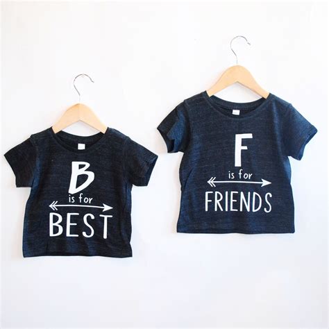 Best Friends Tee Inspirational Alphabet Child T Shirt Tee Raglan