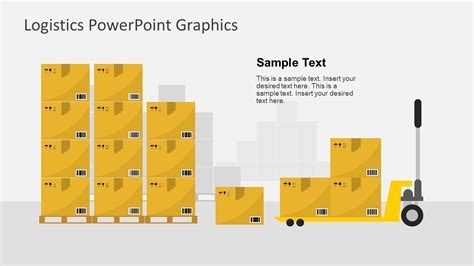 Warehouse Logistics Powerpoint Shapes Slidemodel