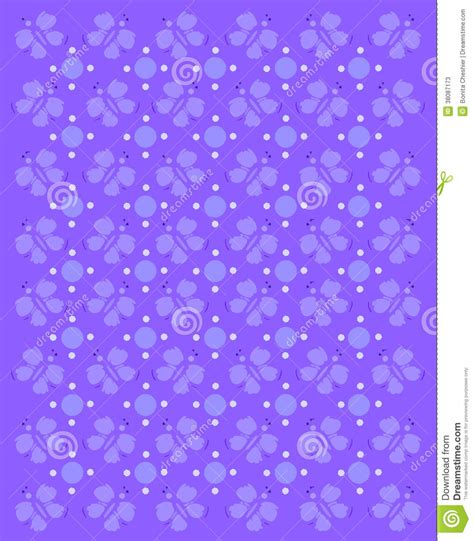 Abstract Butterfly Background Purple Stock Illustration