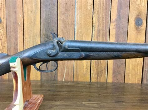 Antique Black Powder Double Barrel Shotgun