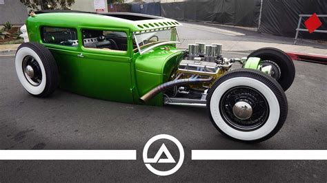 LOUD Chopped Dropped Custom Ford Model A Hot Rod YouTube