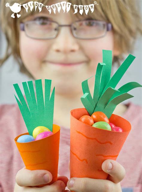 7 Fun Carrot Crafts Ideas For Spring - AppleGreen Cottage