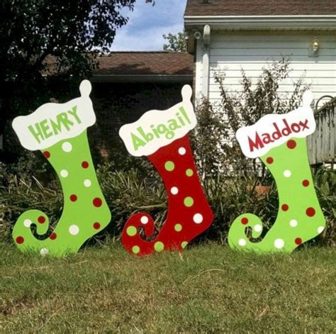 40 Magical Diy Christmas Yard Decorating Ideas Outdoor Christmas Diy