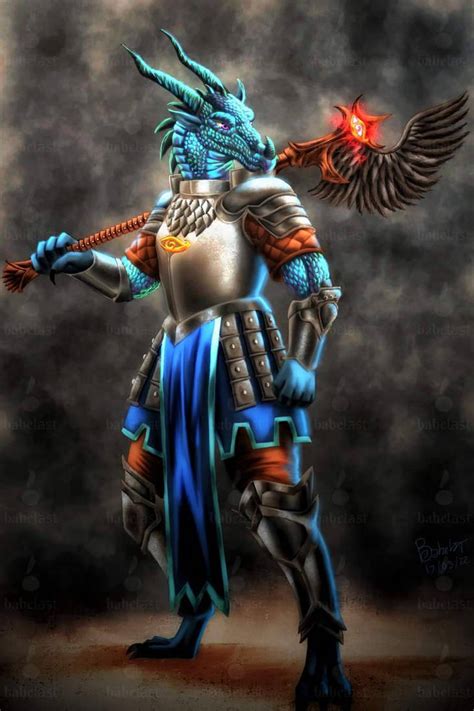 Female Dragon Warrior By Babelast On Deviantart