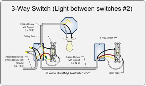 Three Way Switch Wiring Schematic How To Wire A 3 Way Light Switch