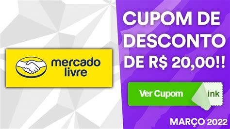 Cupom De Desconto Mercado Livre R Cupom Mercado Livre Desconto