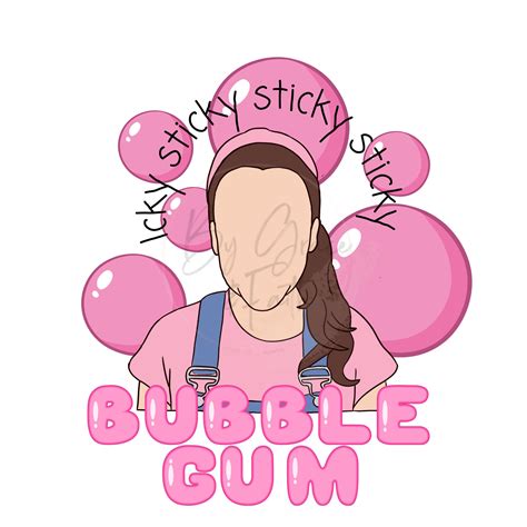 Buy Ms Rachel Png Ms Rachel Sublimation Icky Sticky Bubble Gum Png