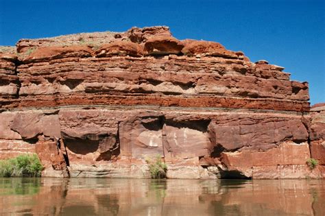 calm water rafting on the colorado river near moab utah airports and sunsets