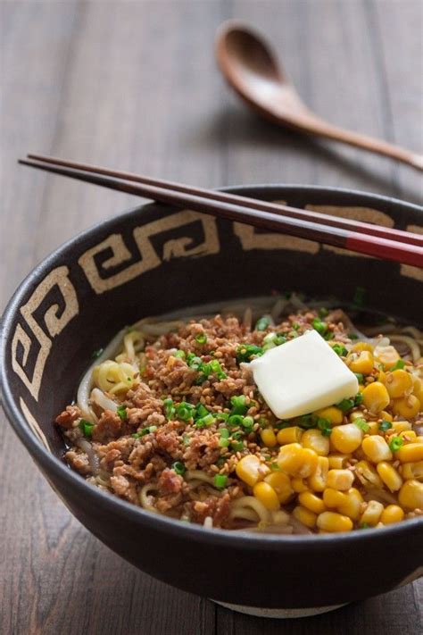 This ramen has a delicious mix of corn and potato grown in hokkaido in a yummy butter flavored miso broth! Hokkaido-style Miso Ramen Hokkaido-style Miso Ramen - This ...