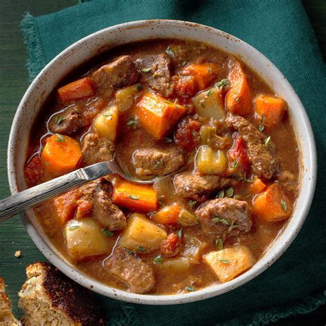 Slow Cooker Beef Stew Recipe How To Make It Taste Of Home