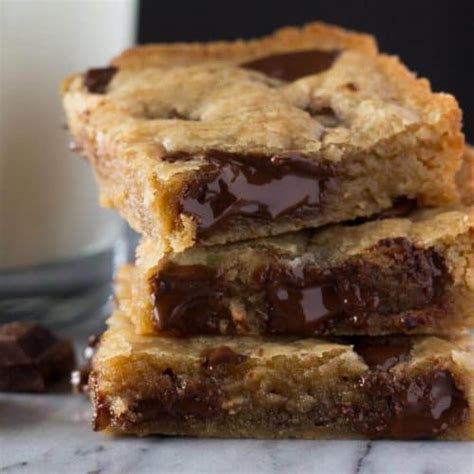 Brown Butter Chocolate Chunk Blondies Just So Tasty
