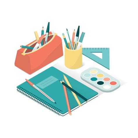 Pencil Case Illustrations Royalty Free Vector Graphics And Clip Art Istock