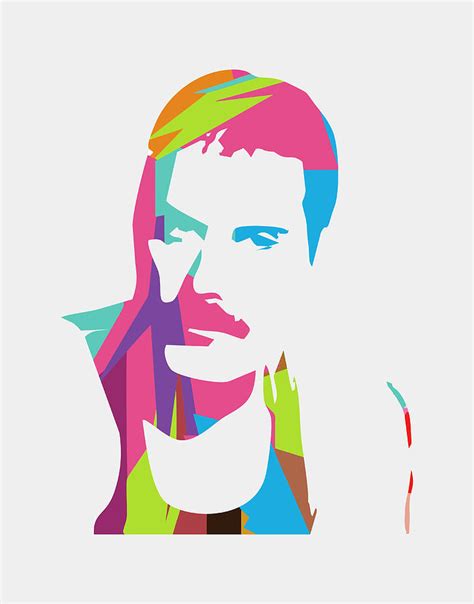 Freddie Mercury Pop Art Digital Art By Ahmad Nusyirwan Fine Art America