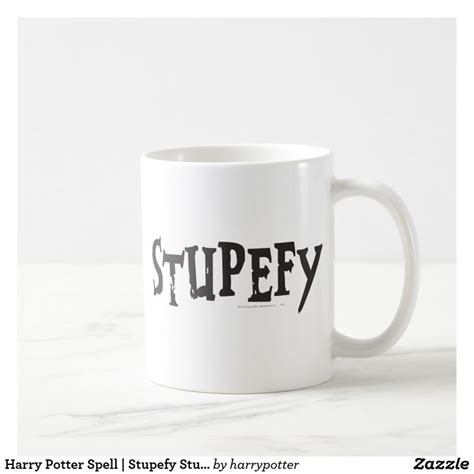 Harry Potter Spell Stupefy Stunning Spell Coffee Mug