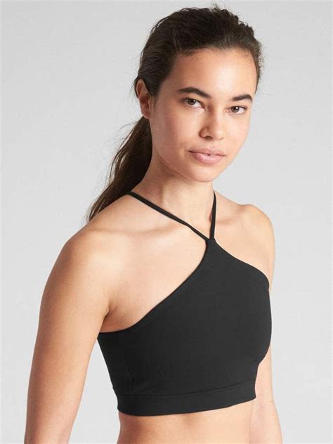 Gapfit Eclipse Low Impact Halter Sports Bra Fullylinedgdry Halter