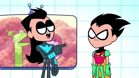 Robin Meets Nightwing In The Future Teen Titans Go Youtube