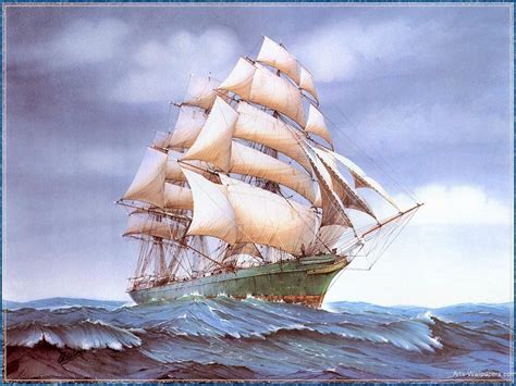 Famous Sailing Ship Paintings Sailing Ships Art Prints Buy A Poster
