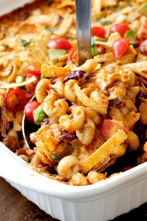 Lighter Cheesy Taco Pasta Is My Husbands Absolute Favorite Pasta