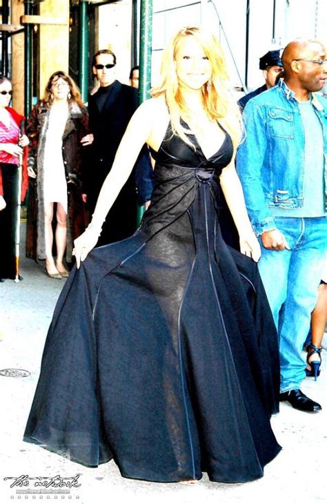 Maria Carey Black Dress Opps Celebrity Porn Photo