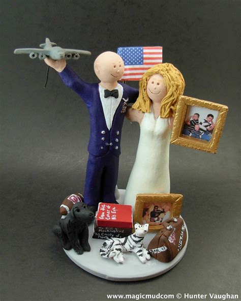 Us Air Force Wedding Cake Topper Any Professions Or Hobb Flickr