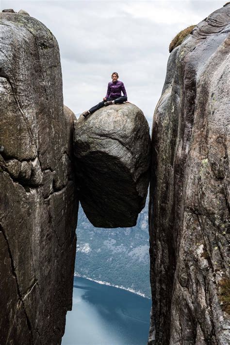 Balancing Stones In The Scandinavian Mountains Tromsø Norway Norway