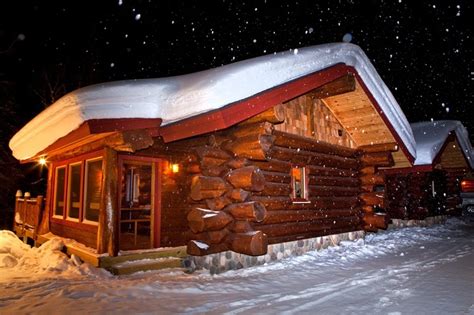 Guests at the sleepy eyed goose can ride from their cabin! Aqua Log Cabin Resort (Houghton, MI) - Resort Reviews ...