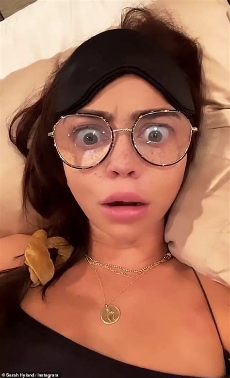 Sarah Hyland Jokes She Has Been Busy With The Twins When Asked About