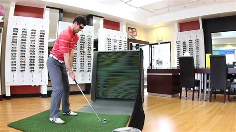 An Indoor Golf Hitting Practice Net Swingbox Revolutionary Amazing